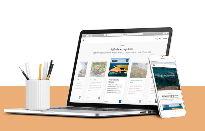 punta mita vivemita mexico travel diseño web