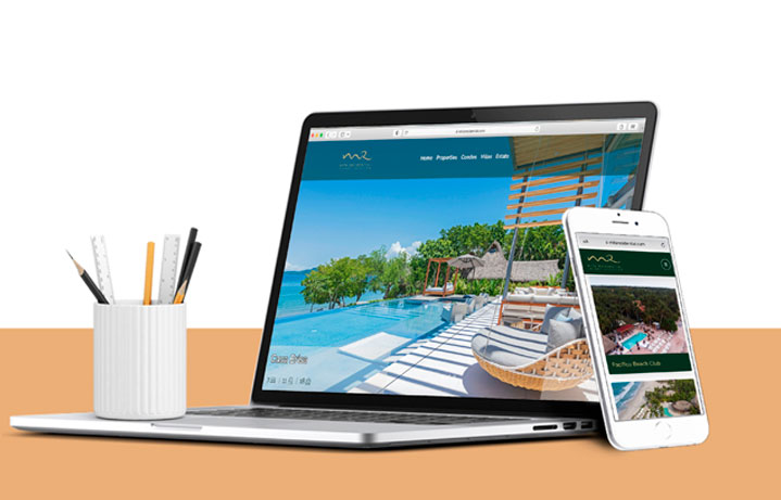 desarollo web pagina web punta mita mitaresidential